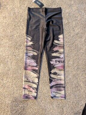 NWT Terez x Peloton Foil Brushstroke High Rise Leggings Large